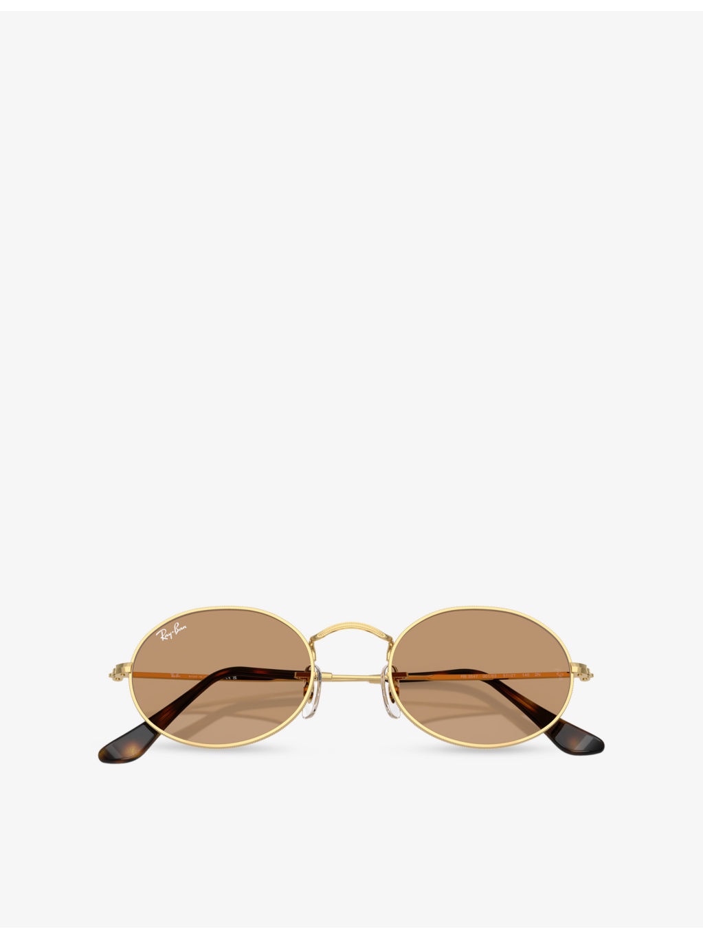 RB3547 Oval Metal Summer Capsule Oval-Frame Metal Sunglasses - 5
