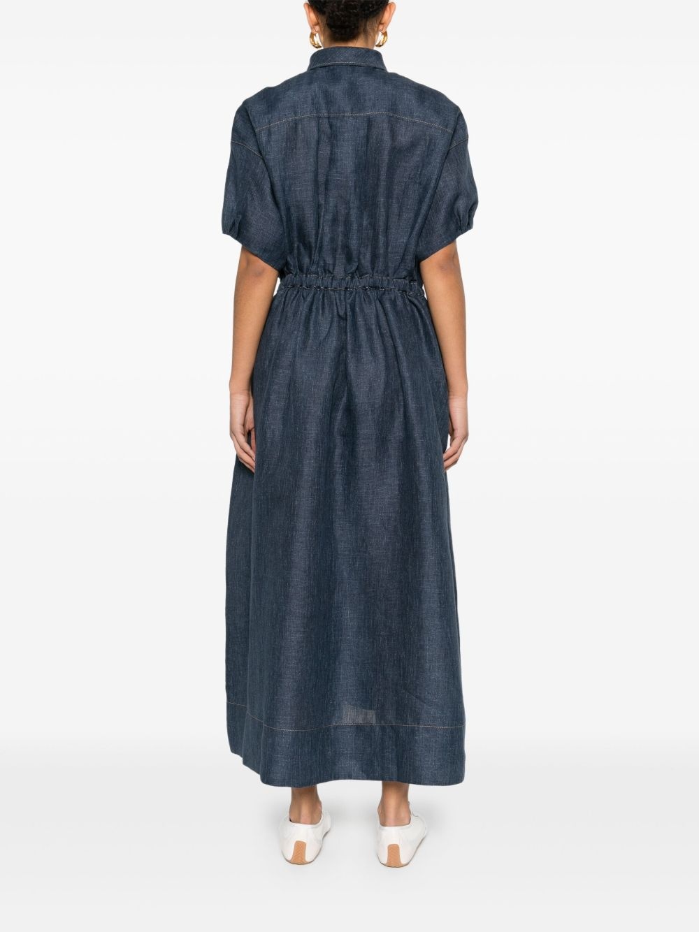 Brunello Cucinelli denim maxi dress | REVERSIBLE