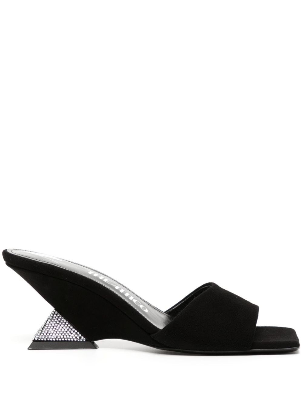 Cheope 60mm wedge mules - 1