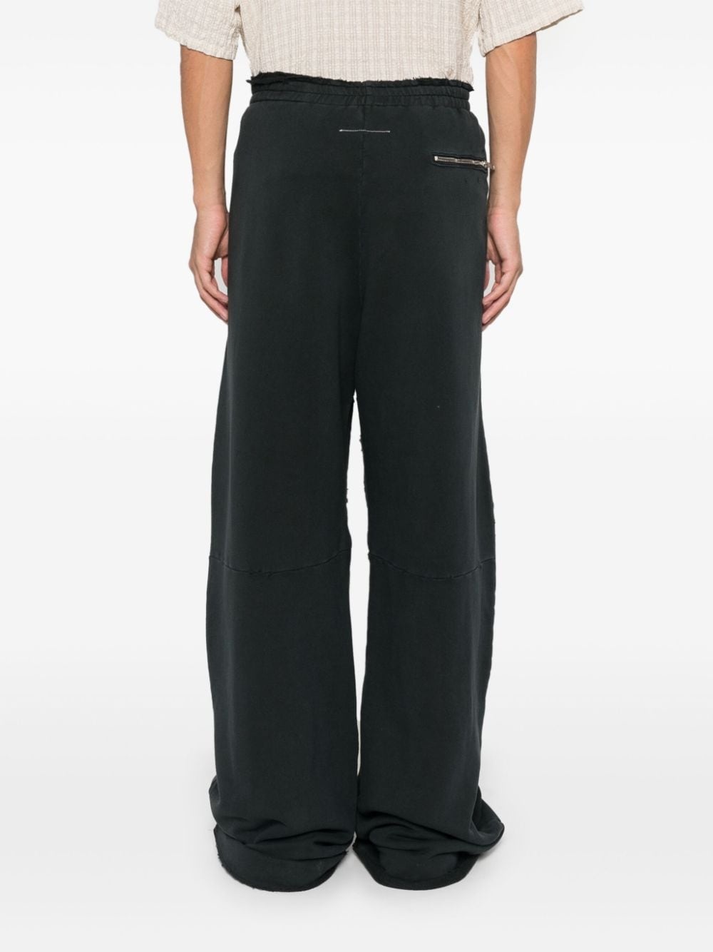 distressed track pants - 4