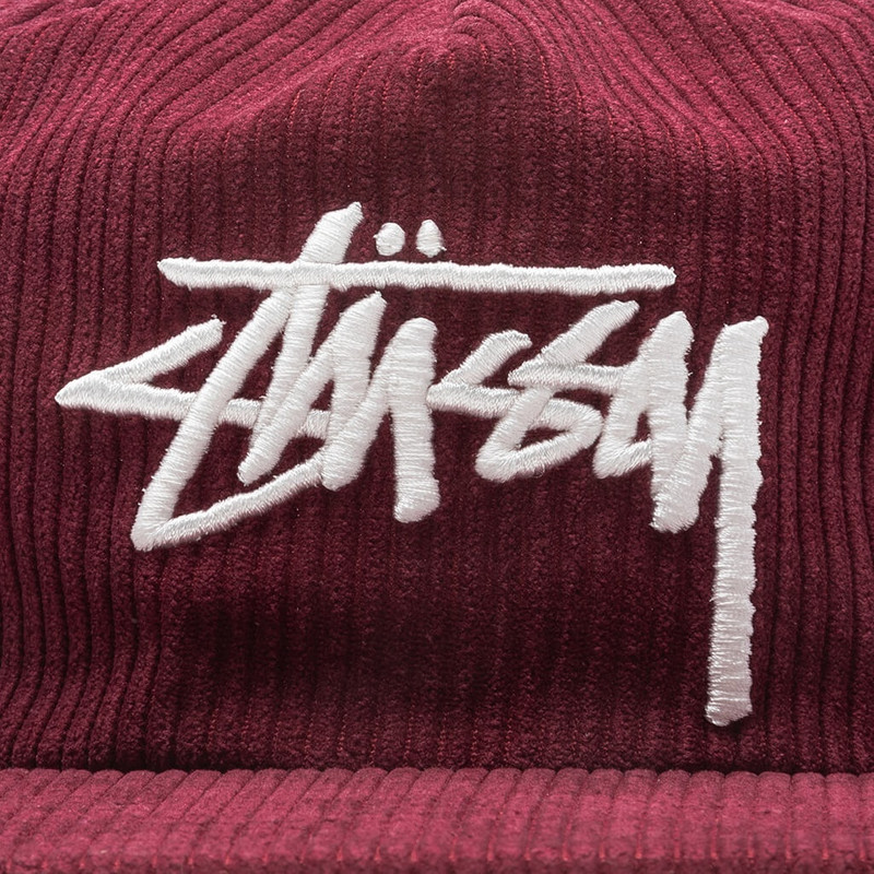 Stüssy STUSSY CORDUROY TRUCKER CAP - RED outlook