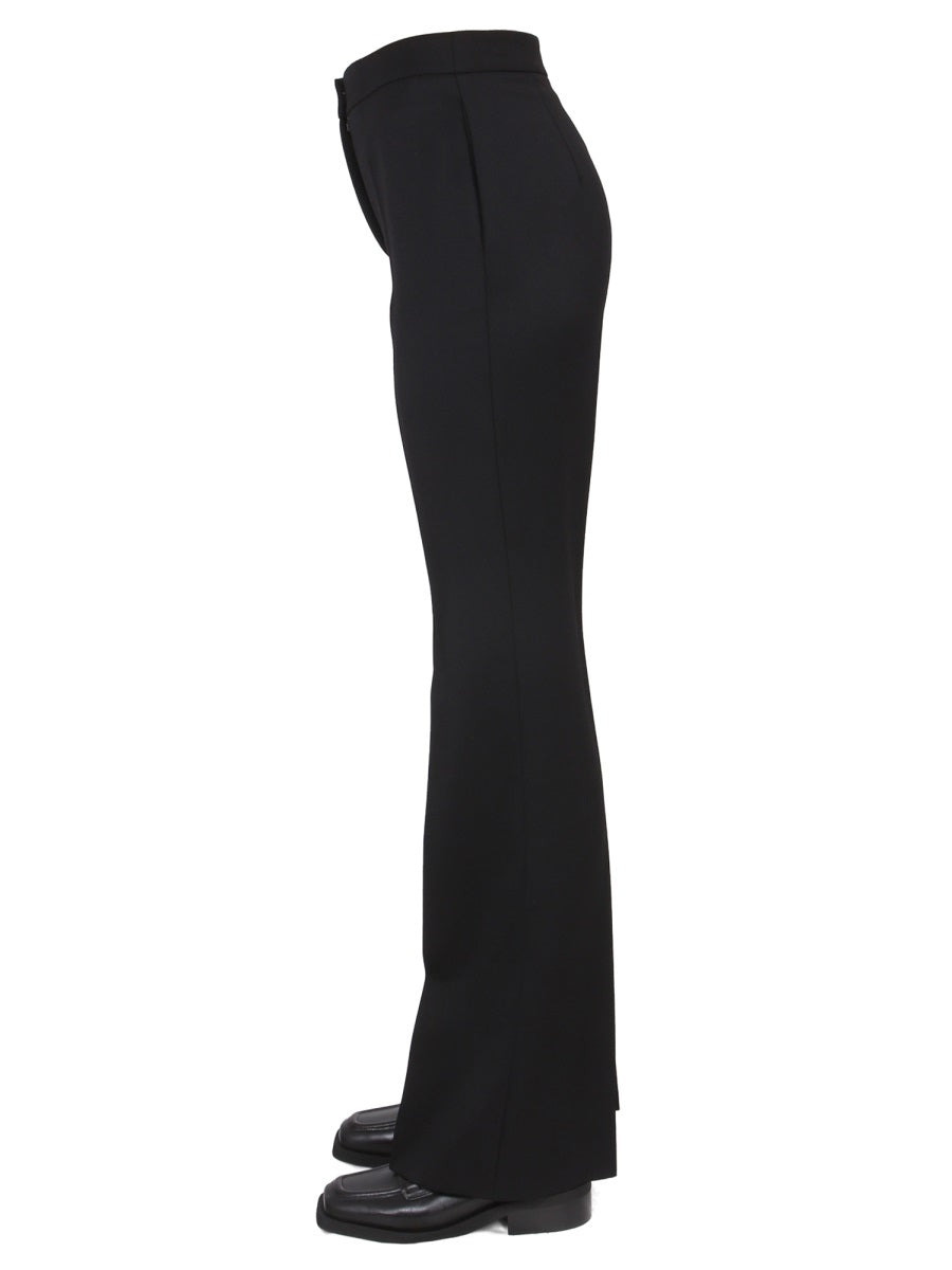 Moschino Women Wool Grain De Poudre Pants - 3