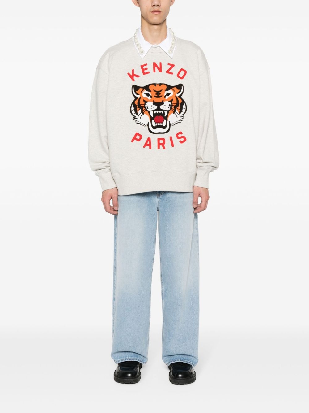 Lucky Tiger cotton sweatshirt - 2