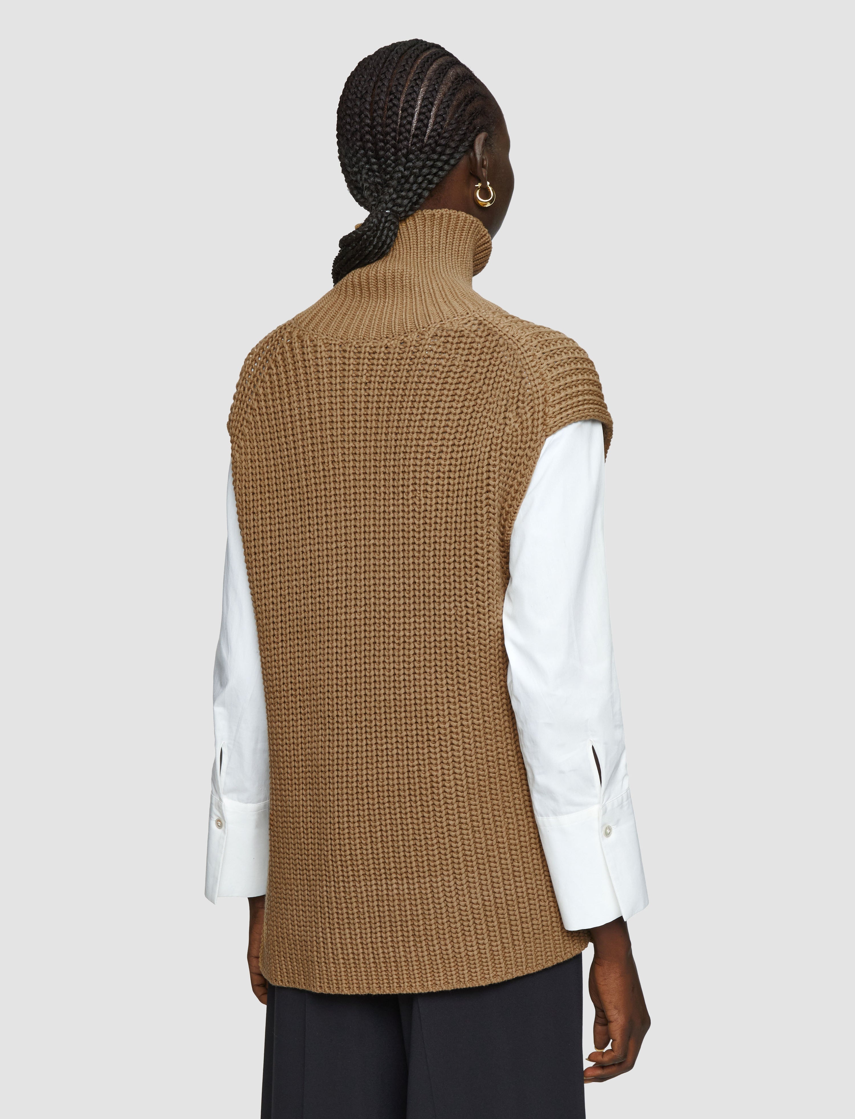 Knit Vest & Shirt Set - 4