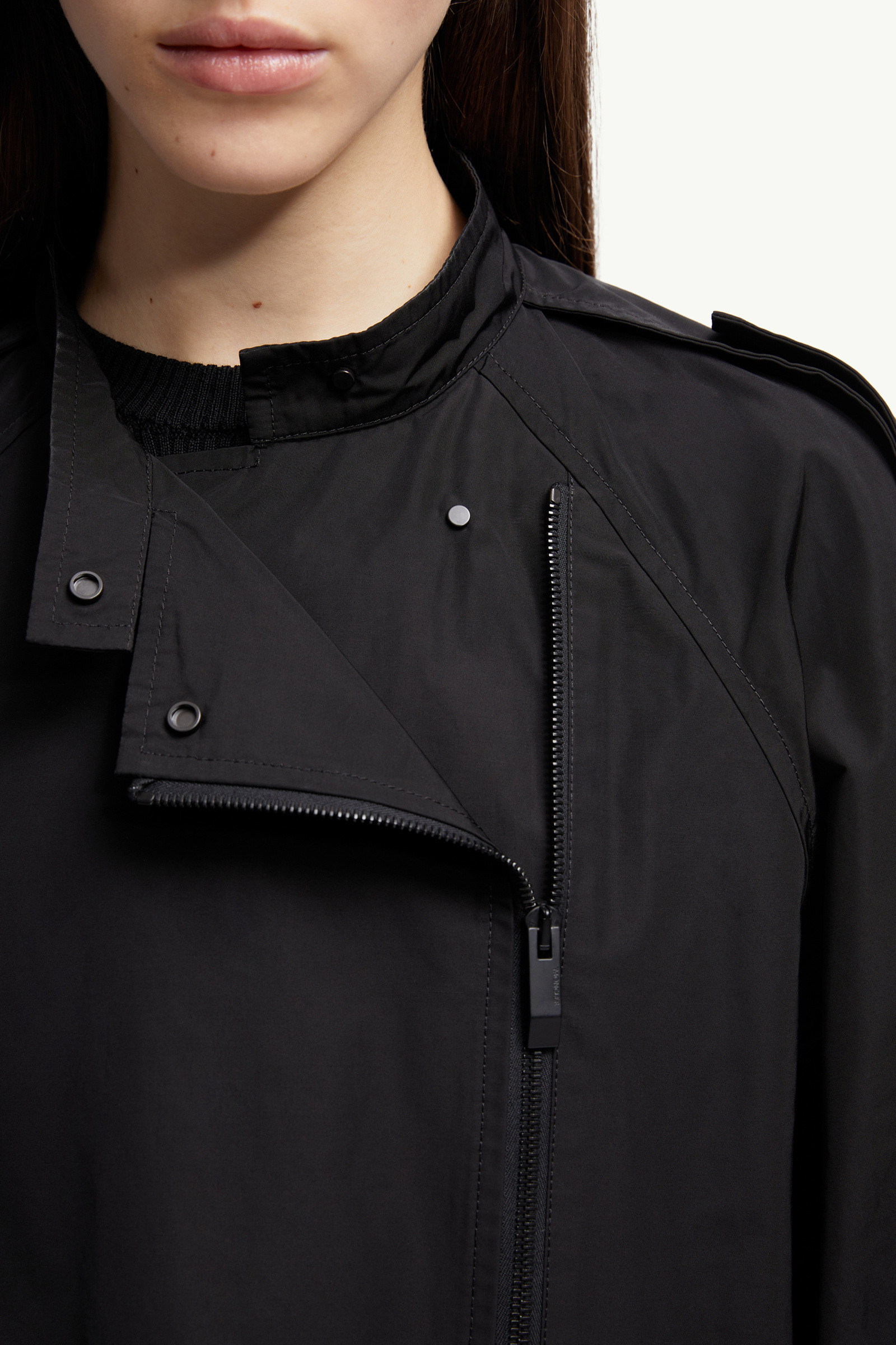 Asymmetrical Zipper Jacket - 6