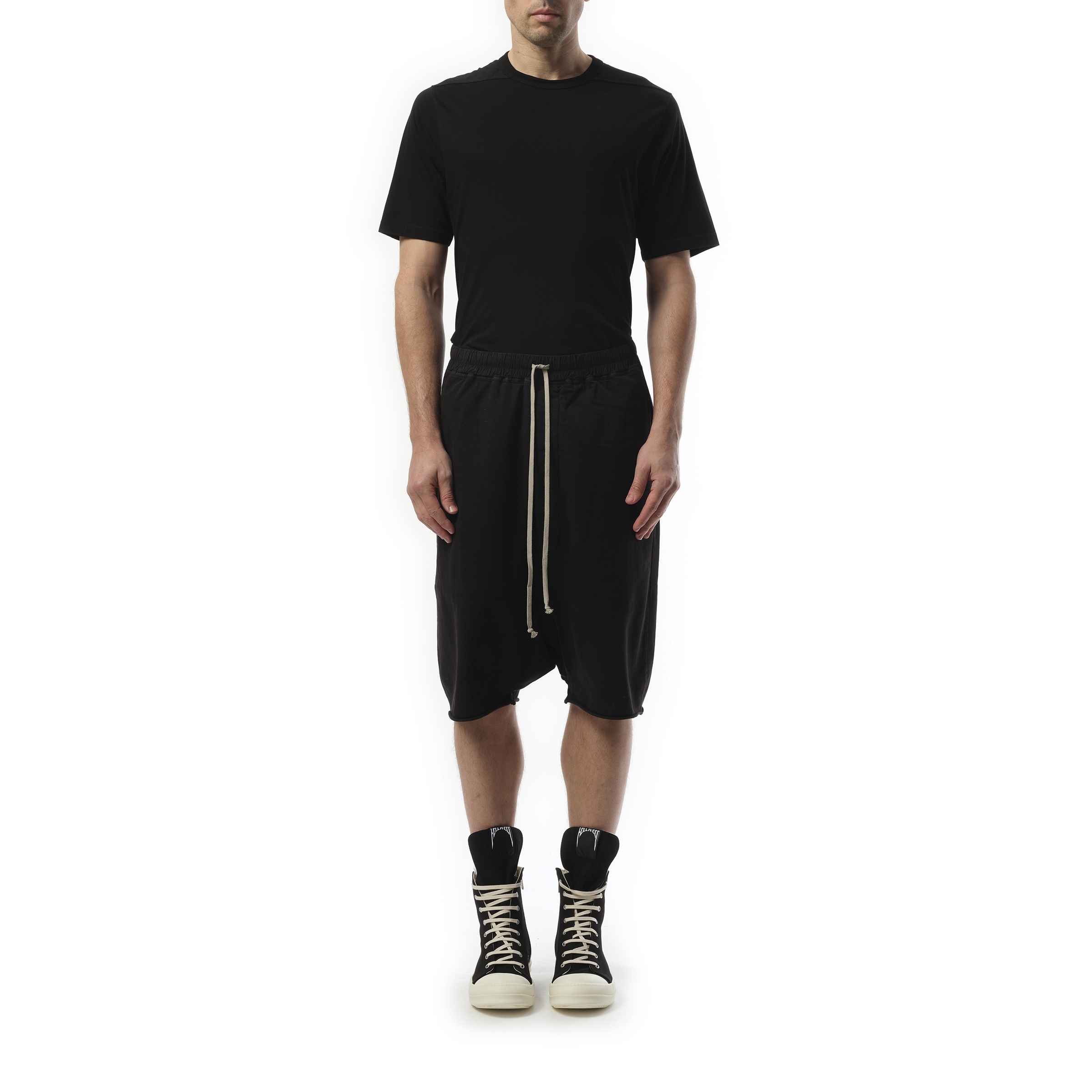 Drawstring Pods in Black - 4