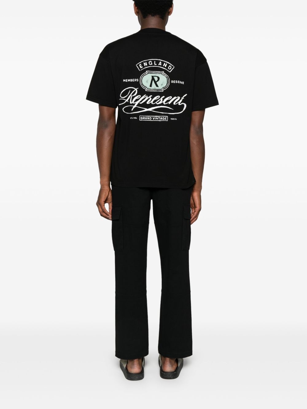 logo-print T-shirt - 2