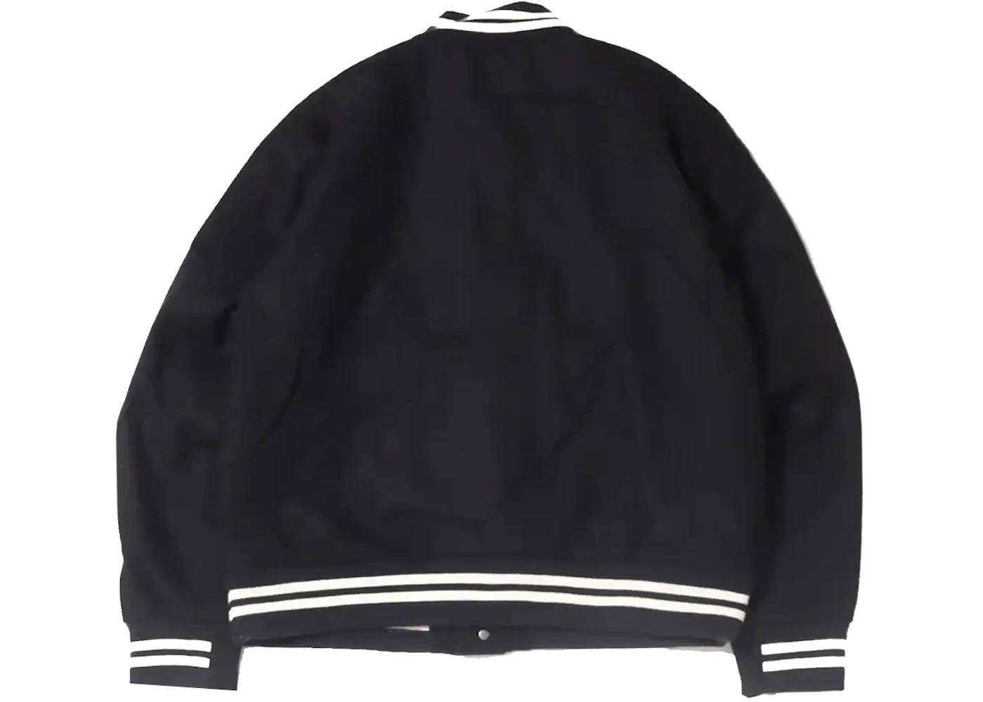 Nike Sportwear Authentics Varsity Jacket Black/White - 2