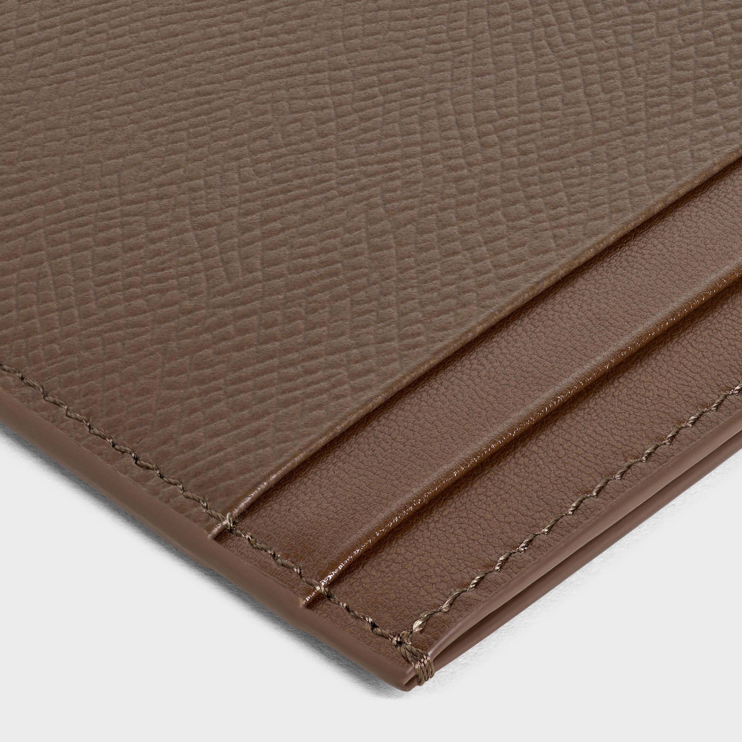 MULTIFUNCTION CARD HOLDER IN GRAINED CALFSKIN - 4