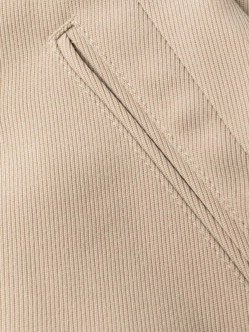 high-waisted flared wool trousers - 14