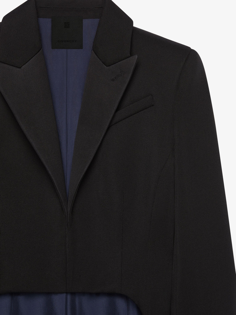 SLIM FIT TAILCOAT JACKET IN WOOL 5