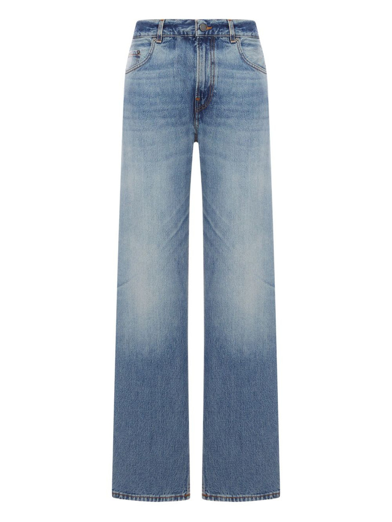 logo-patch jeans 1