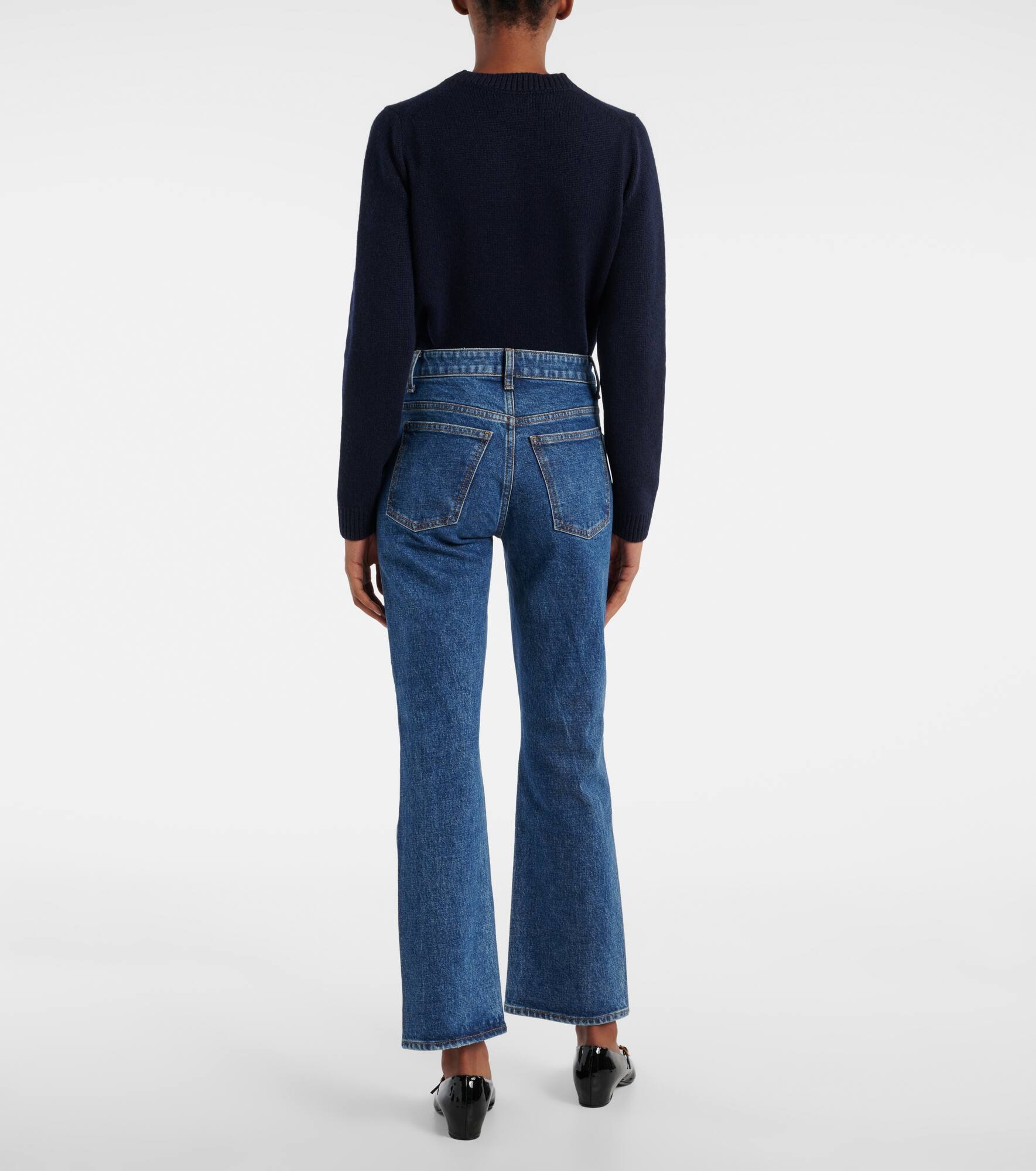 Vivian cropped bootcut jeans - 3