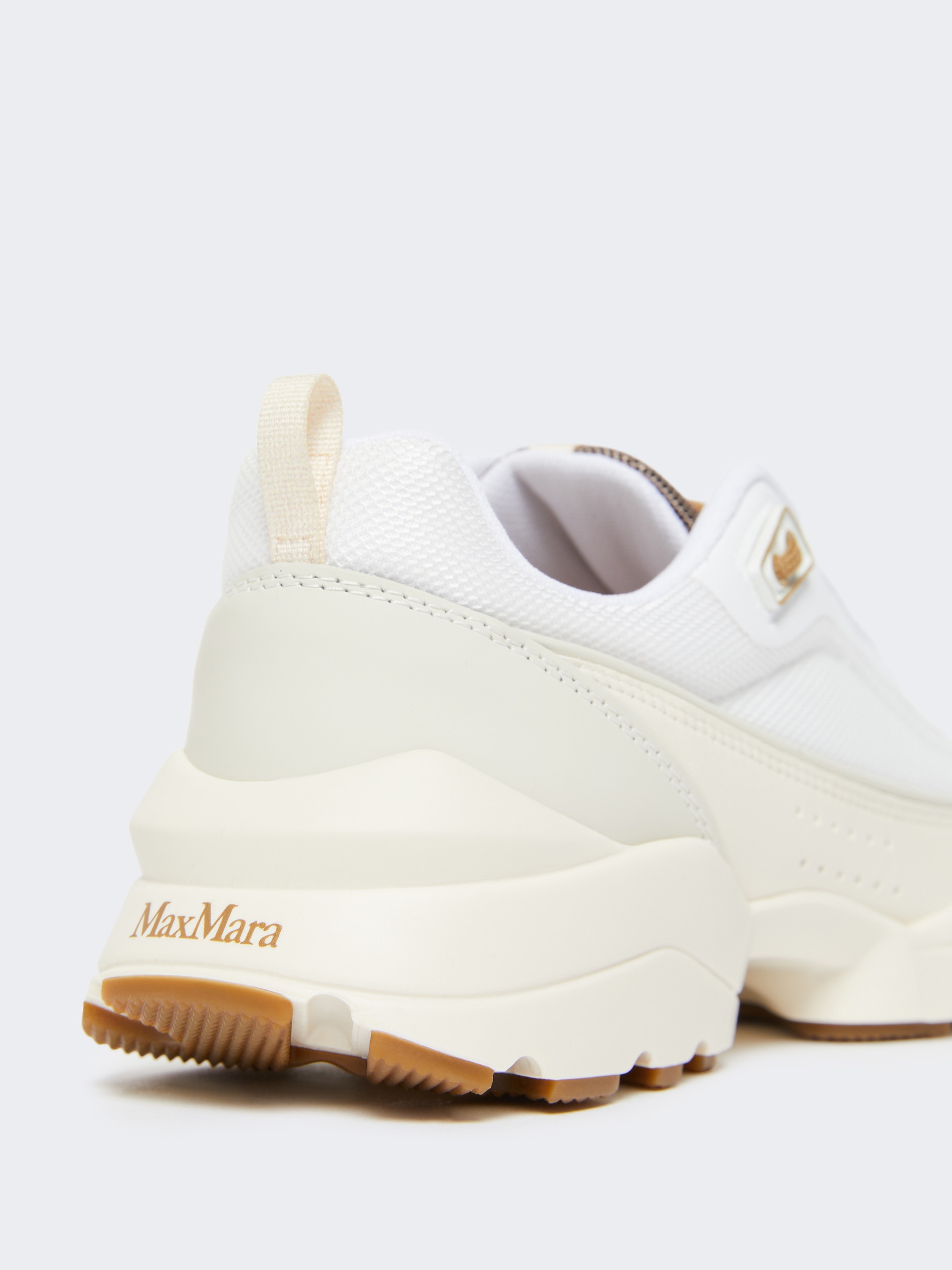 MMRUNNING Running shoes in technical fabric and leather - 5