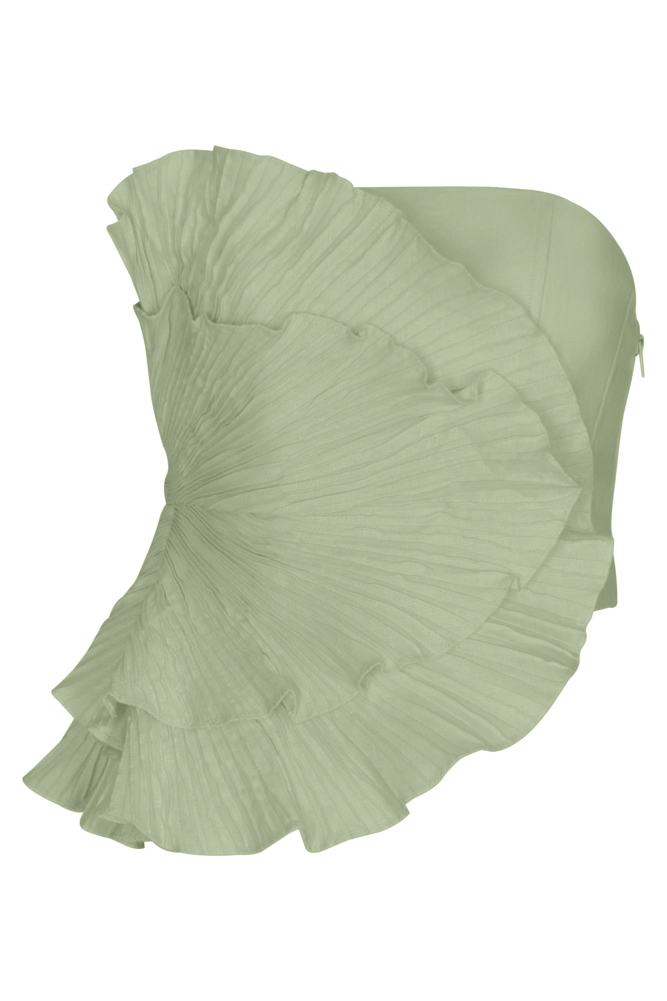 Las Olas Pleated Top - 1