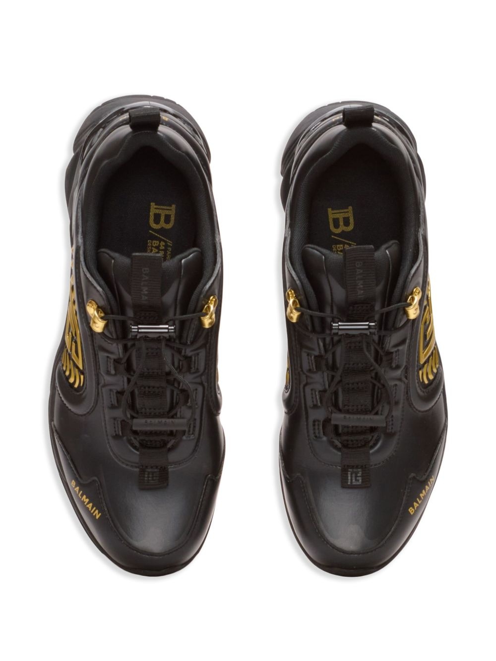 Cosmic Dust leather sneakers - 4
