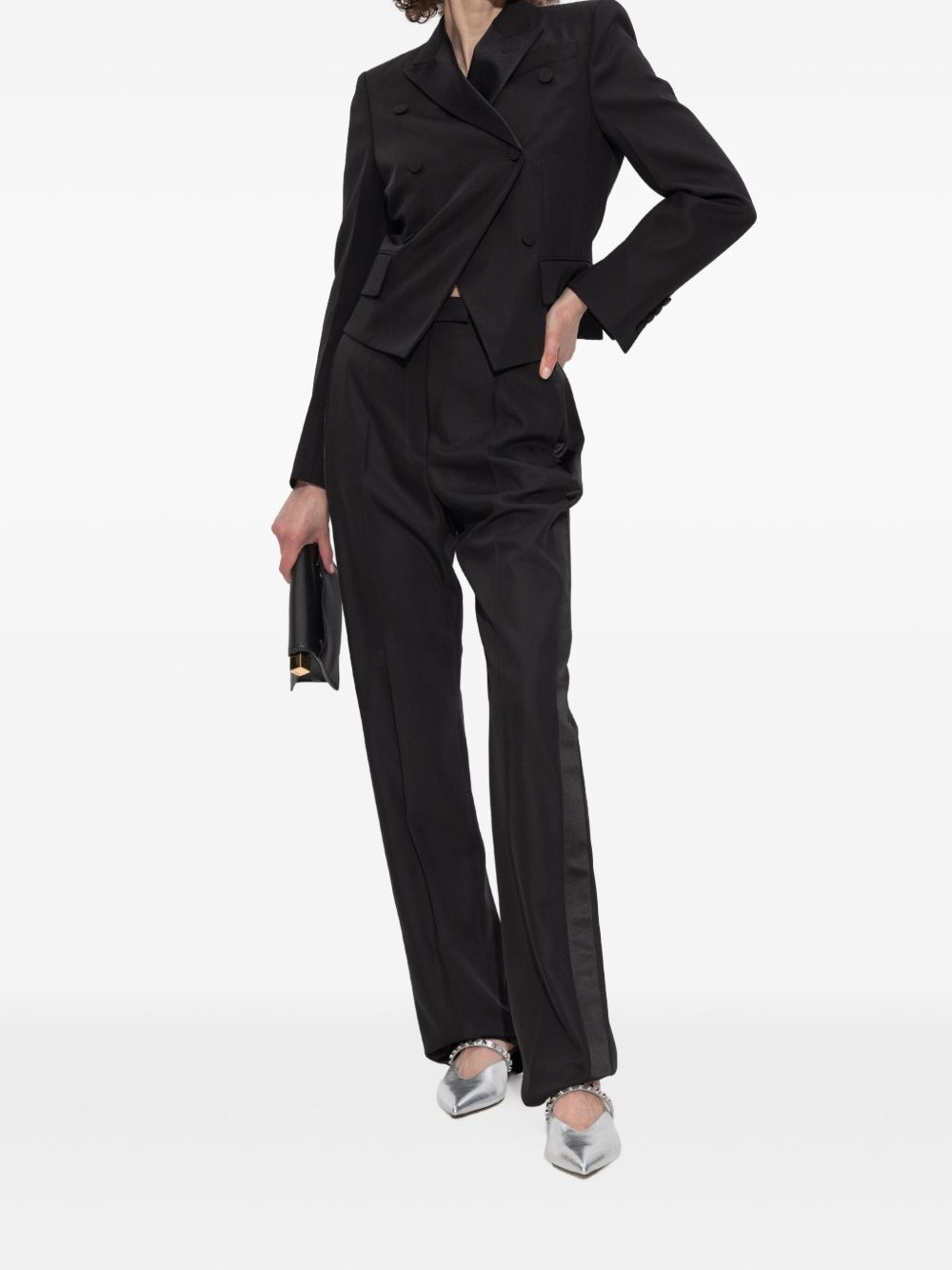 double-breasted blazer - 2