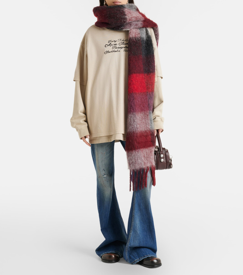 Acne Studios 2025F distressed flared jeans outlook