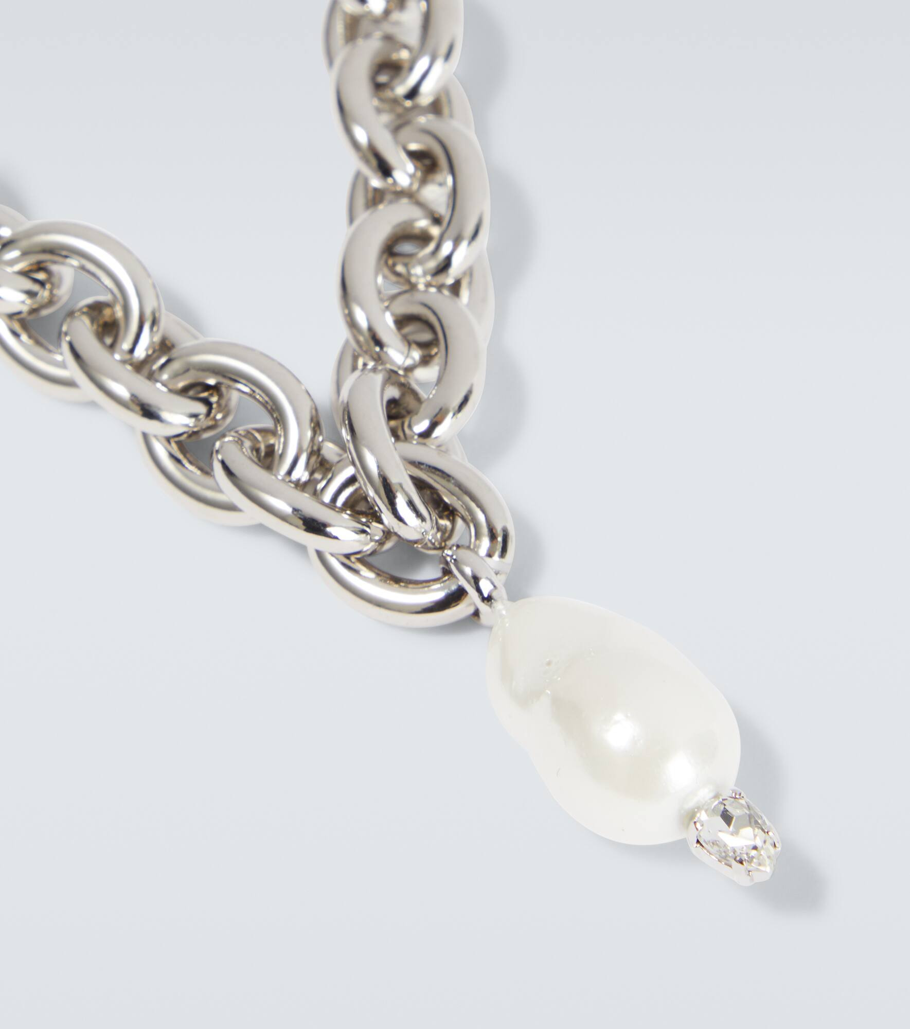 Embellished chain necklace - 3