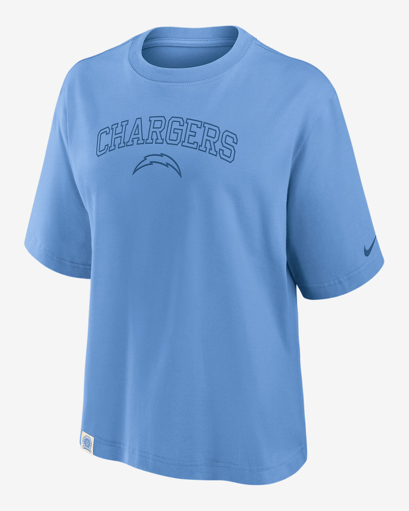 Los Angeles Chargers Arch Boxy Women's Nike NFL T-Shirt 1