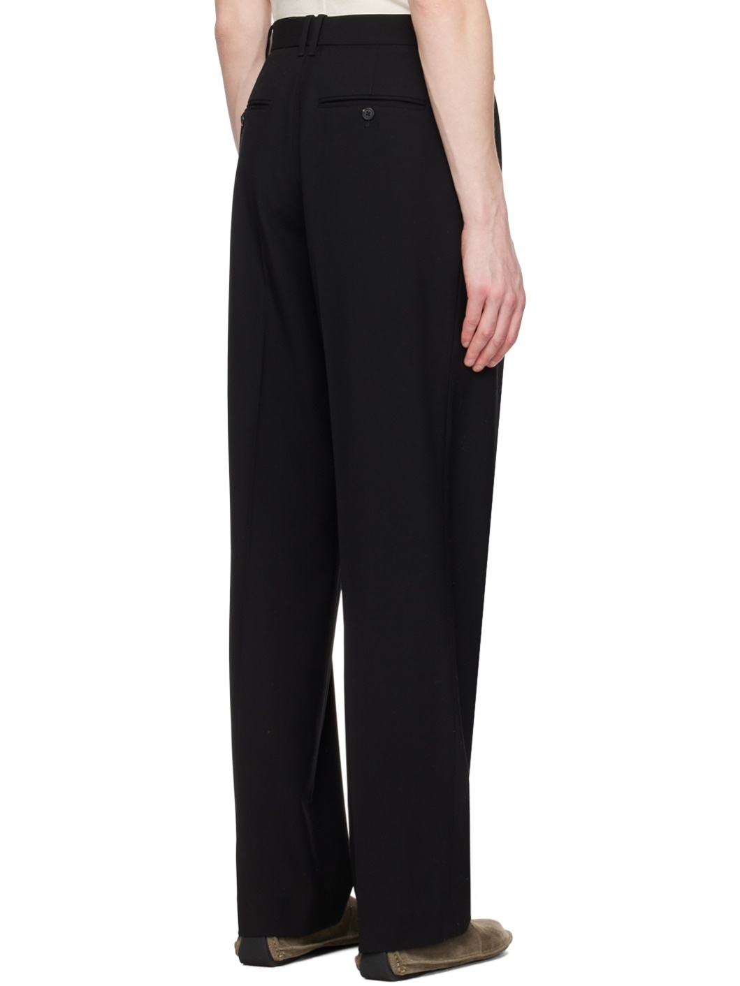 Black Marcello Trousers - 3