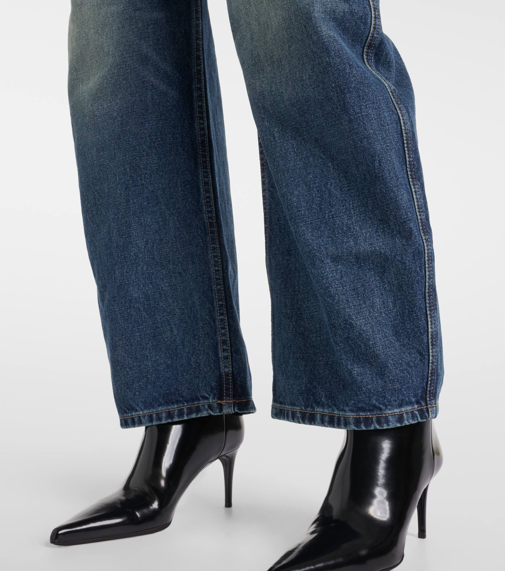 Otis high-rise barrel-leg jeans - 5