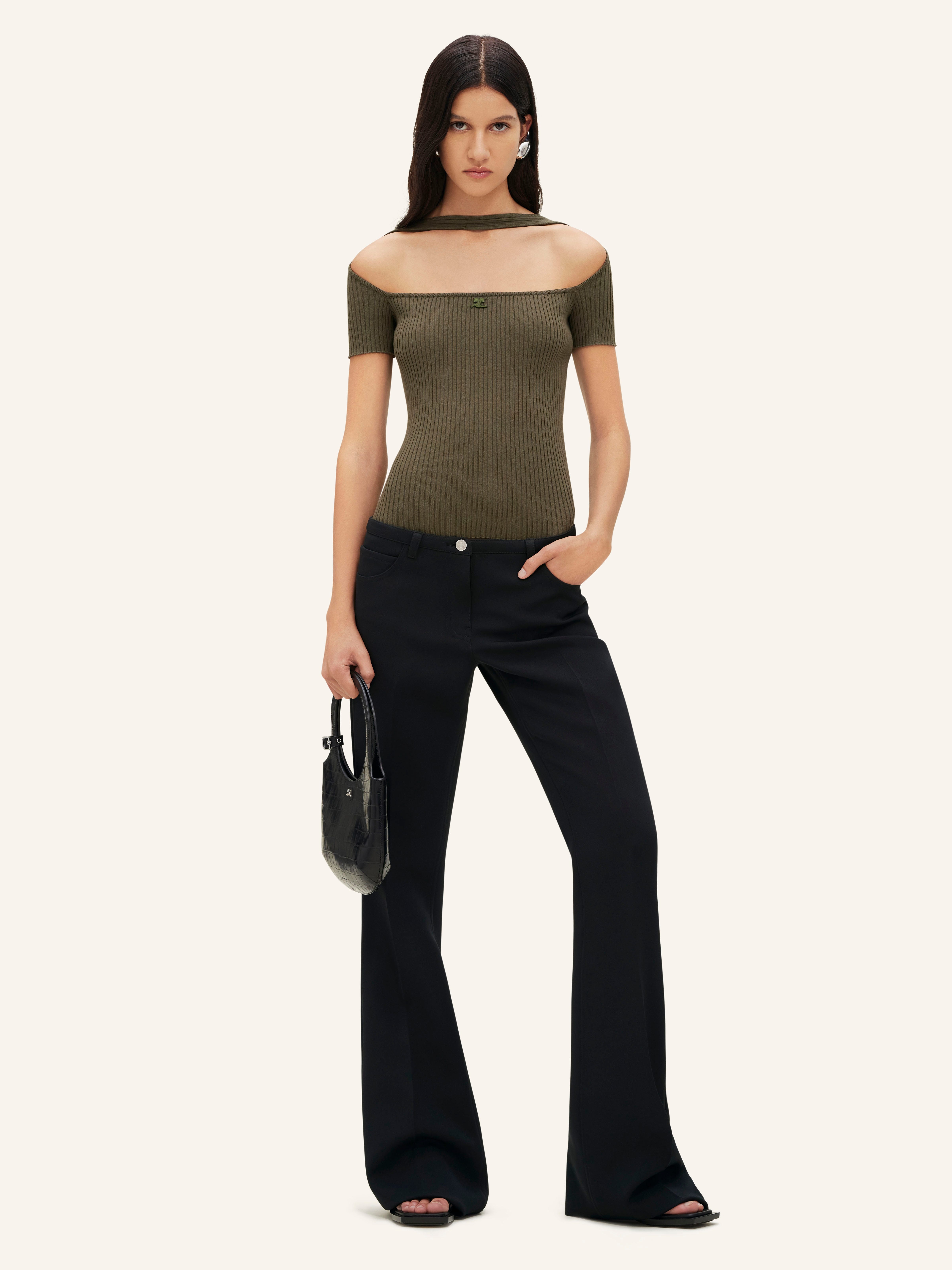RELAX TWILL BOOTCUT PANTS - 2