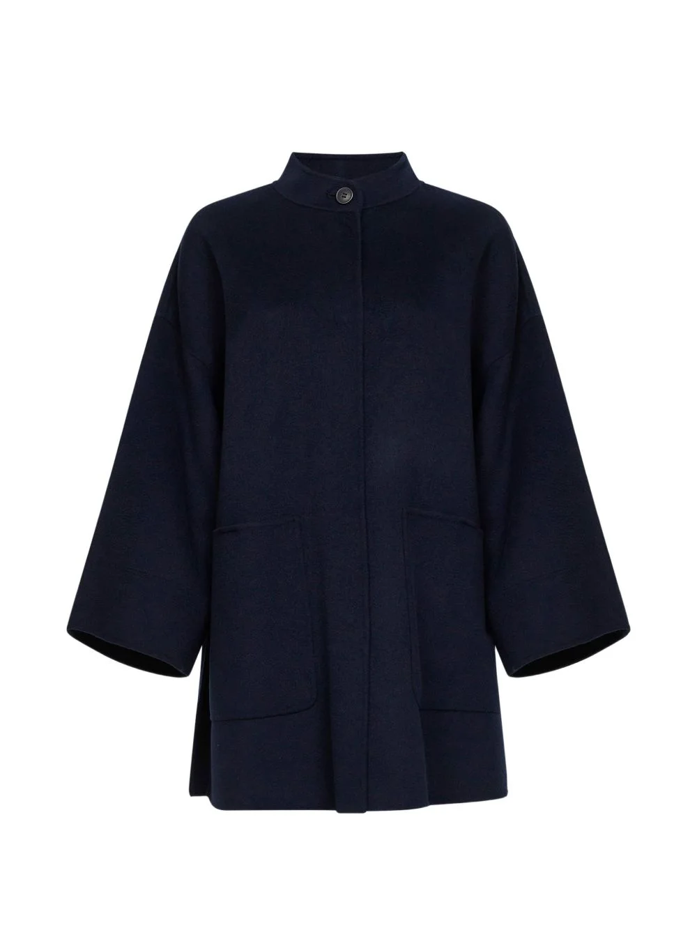 patch-pocket coat - 1