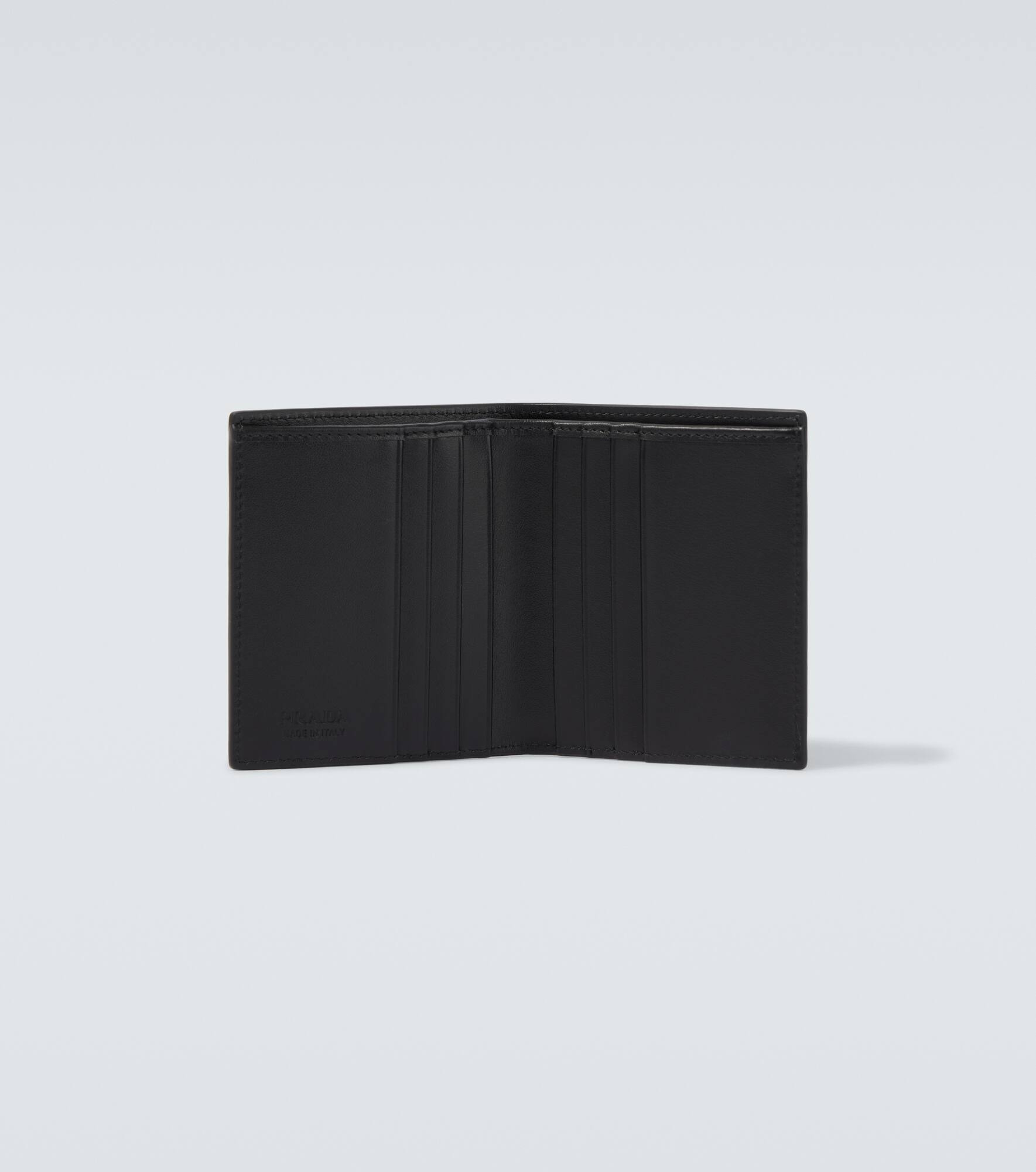 Logo leather wallet - 3