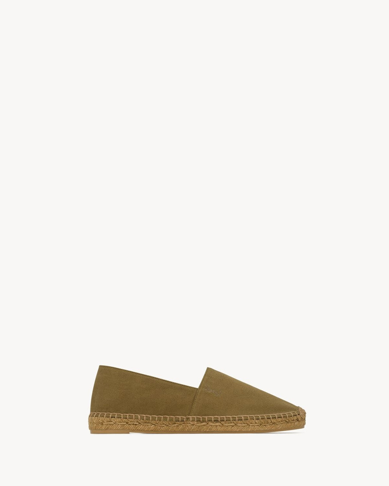 ESPADRILLES IN COTTON GABARDINE - 1