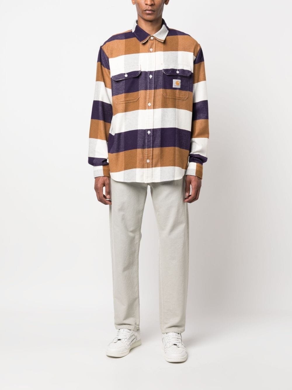 striped cotton shirt - 2
