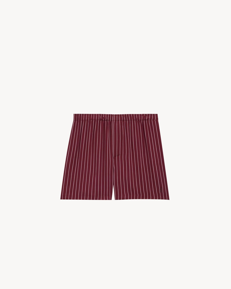 CASSANDRE STRIPED SHORTS - 1