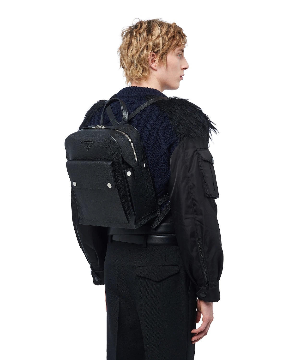 Leather Backpack - 2