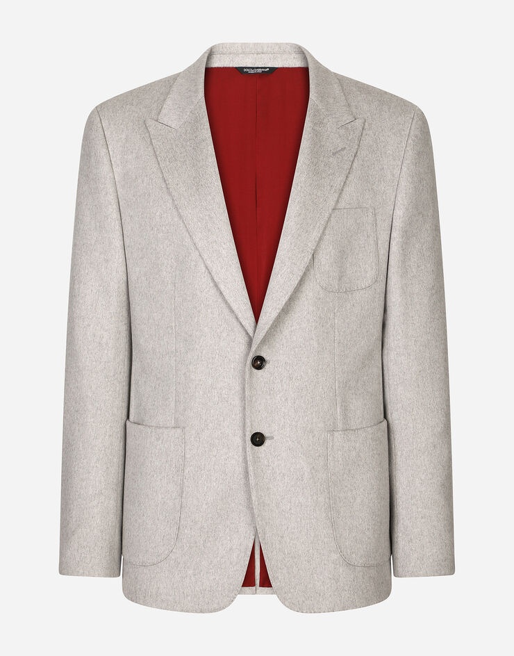 Deconstructed cashmere jacket - 1