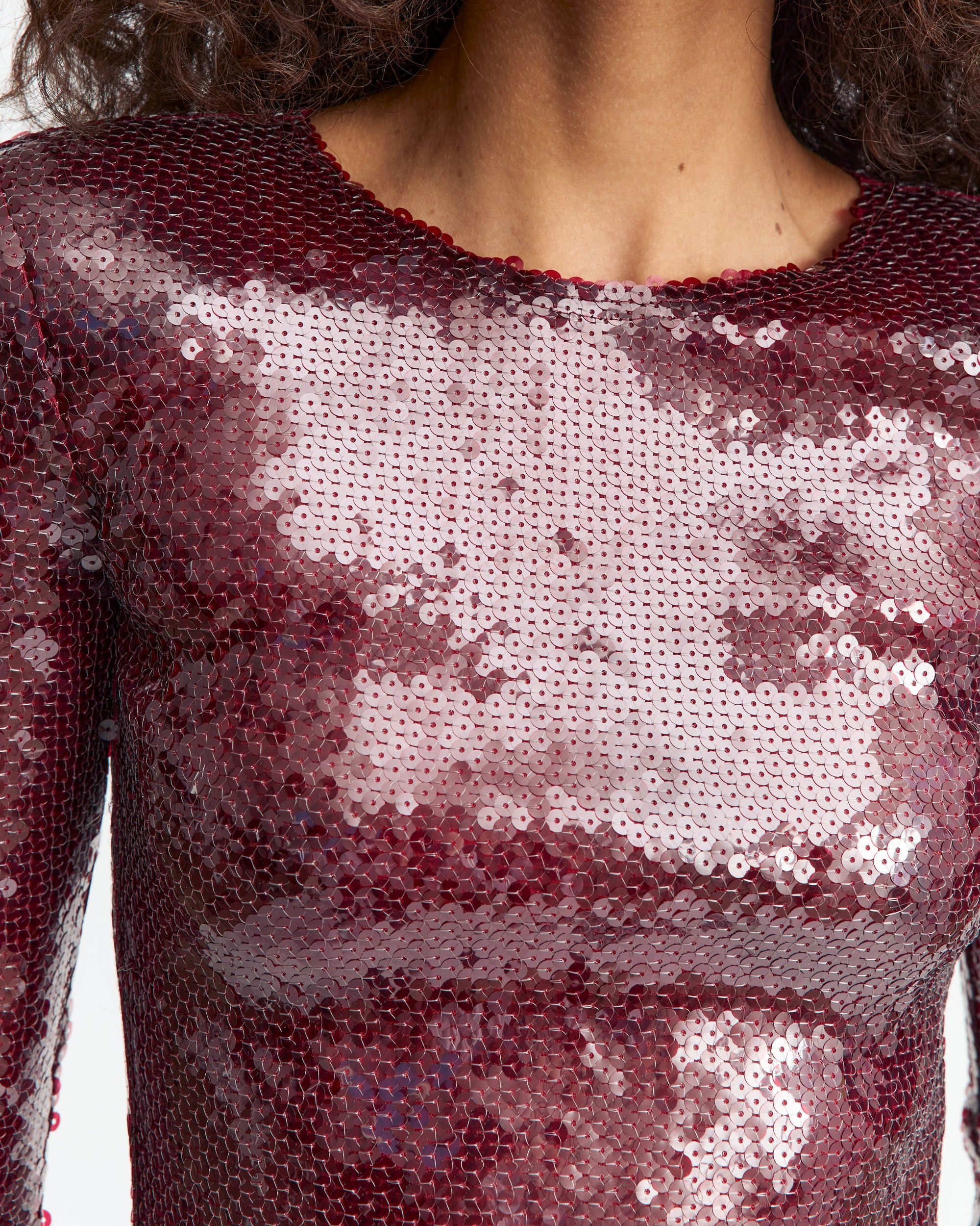 LOIDA TOP IN SEQUIN - 5