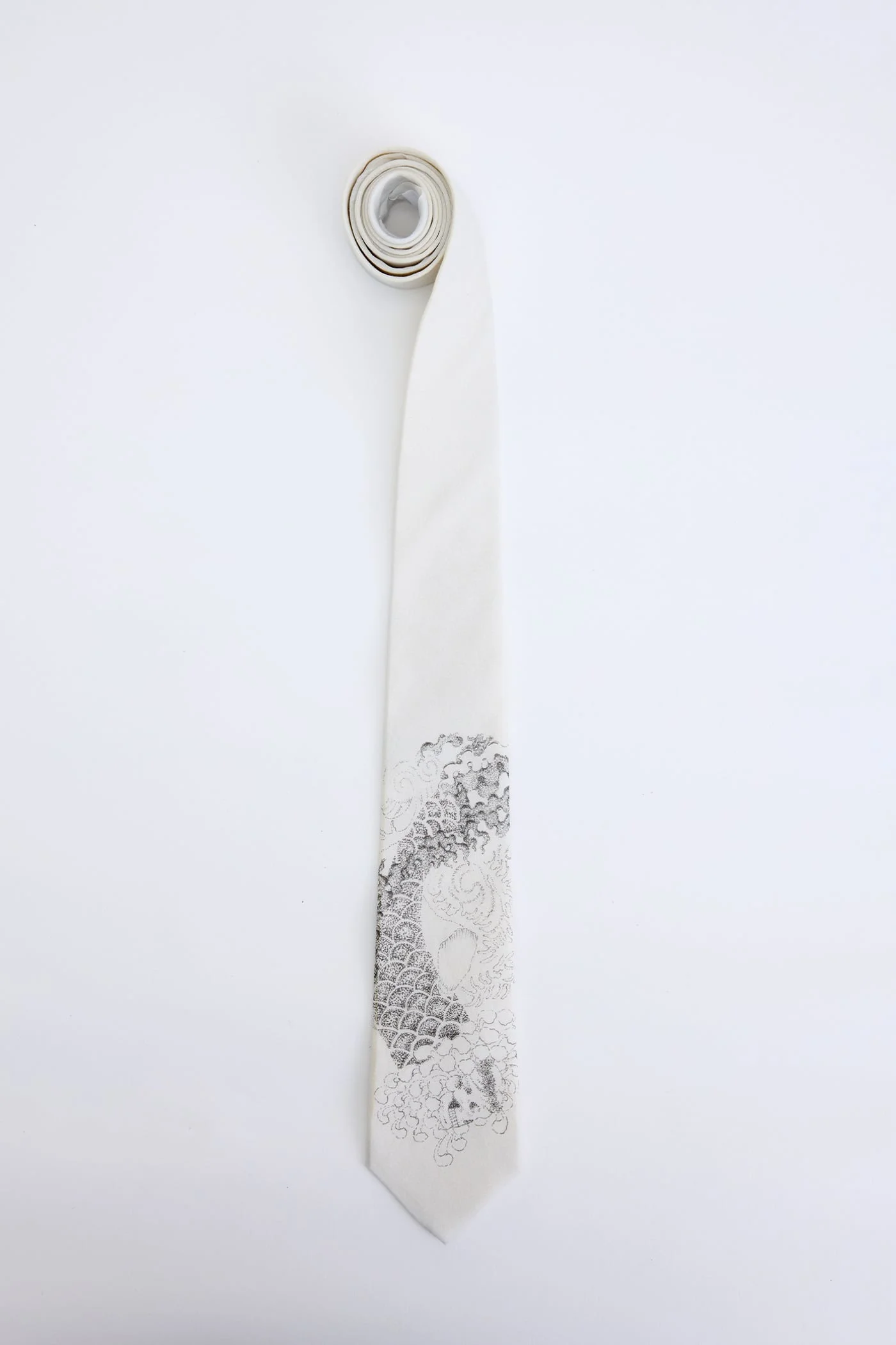 Tie Sprouting Ocean Print Cotton - 1
