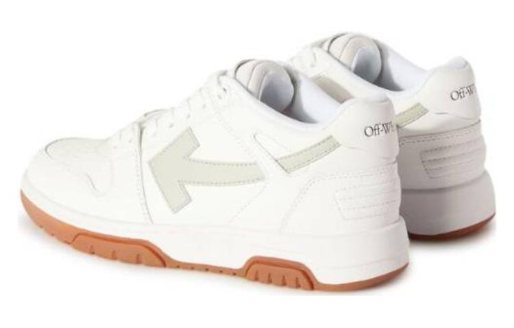 (WMNS) Off-White Out Of Office Low-Top Sneaker 'White Brown' OWIA259F23LEA0030152 - 4