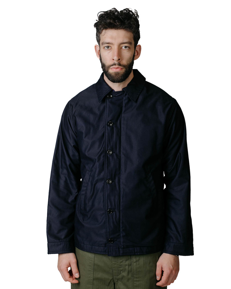 The Real McCoys MJ23010 U.S. Navy Utility Jacket Navy outlook