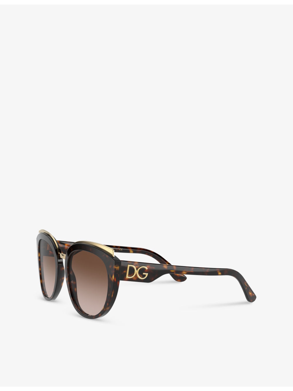 DG4383 butterfly-frame acetate sunglasses - 3