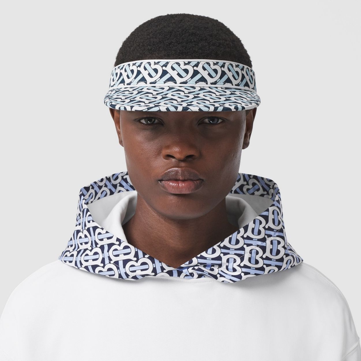 Monogram Print Cotton Visor - 3