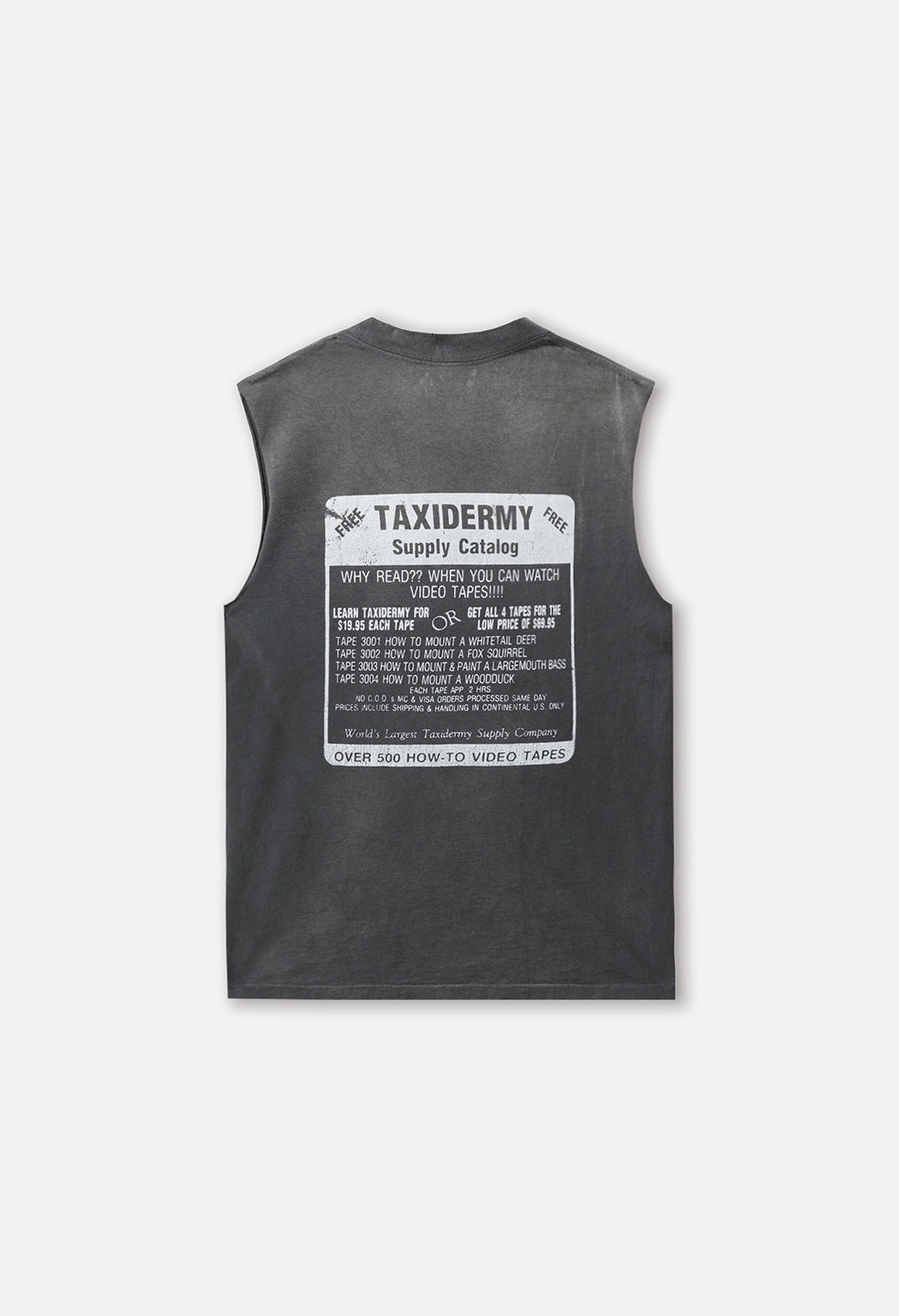 VINTAGE CUT OFF TEE - 2