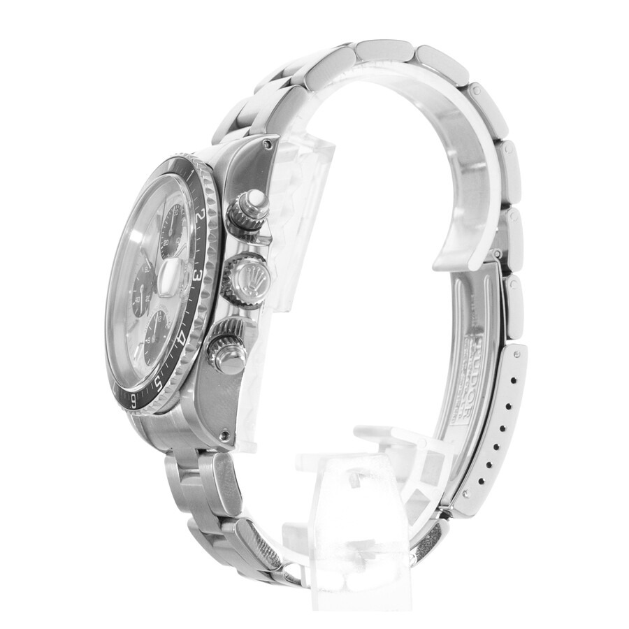Pre-owned Tudor Oysterdate Big Block Chronograph Automatic Silver Dial Men's Watch 79170 - 6