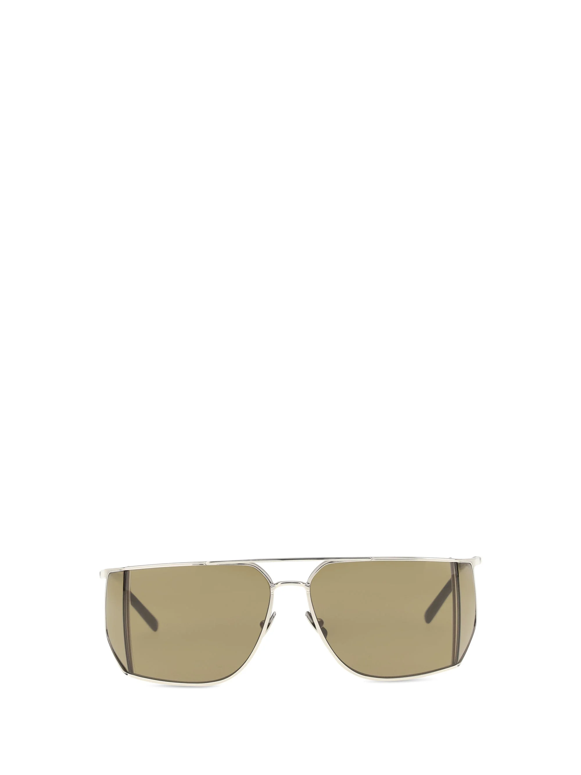 Saint Laurent SL 750 Metal Sunglasses Silver - 1