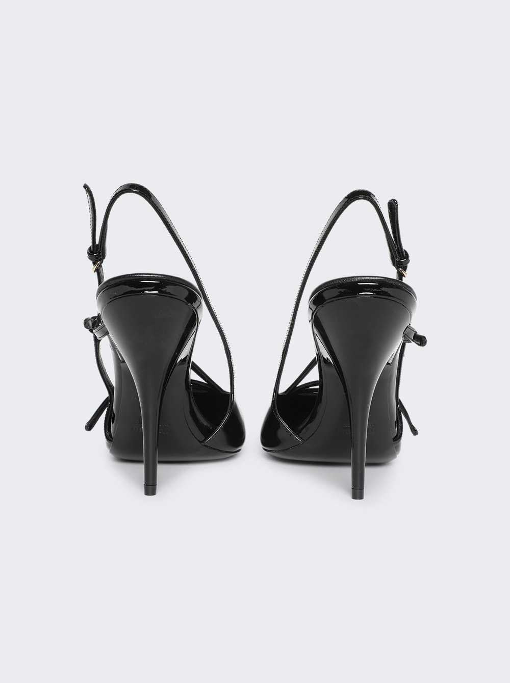 Slingback Pumps Black - 4