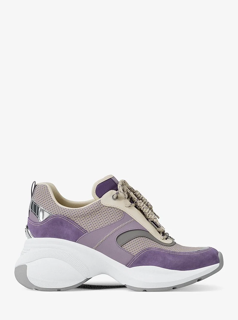 Kaia Mixed-Media Trainer - 1