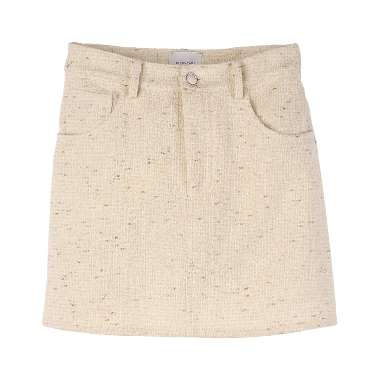 Skirt Ivory - Tweed 1