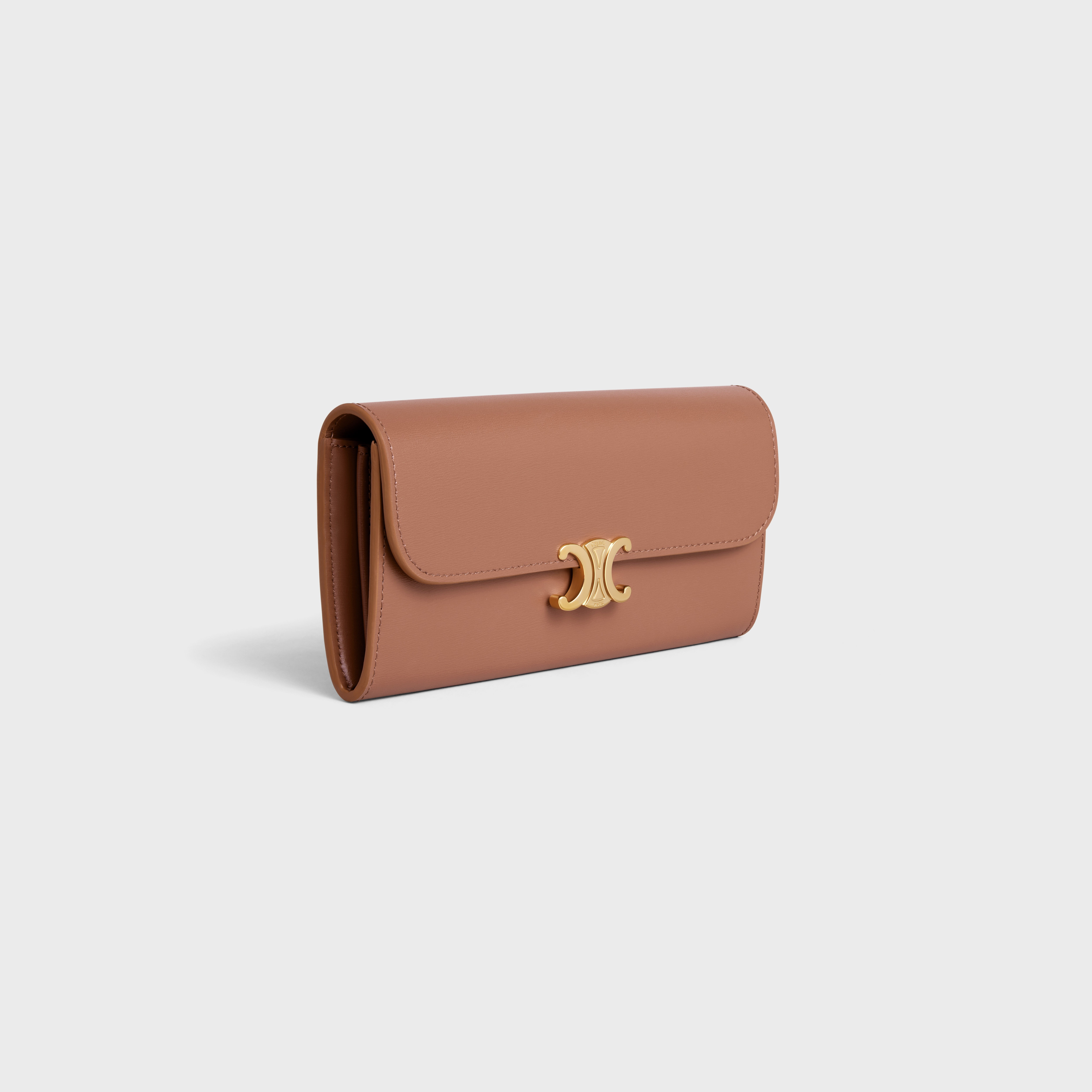 LARGE WALLET TRIOMPHE in Shiny calfskin - 2
