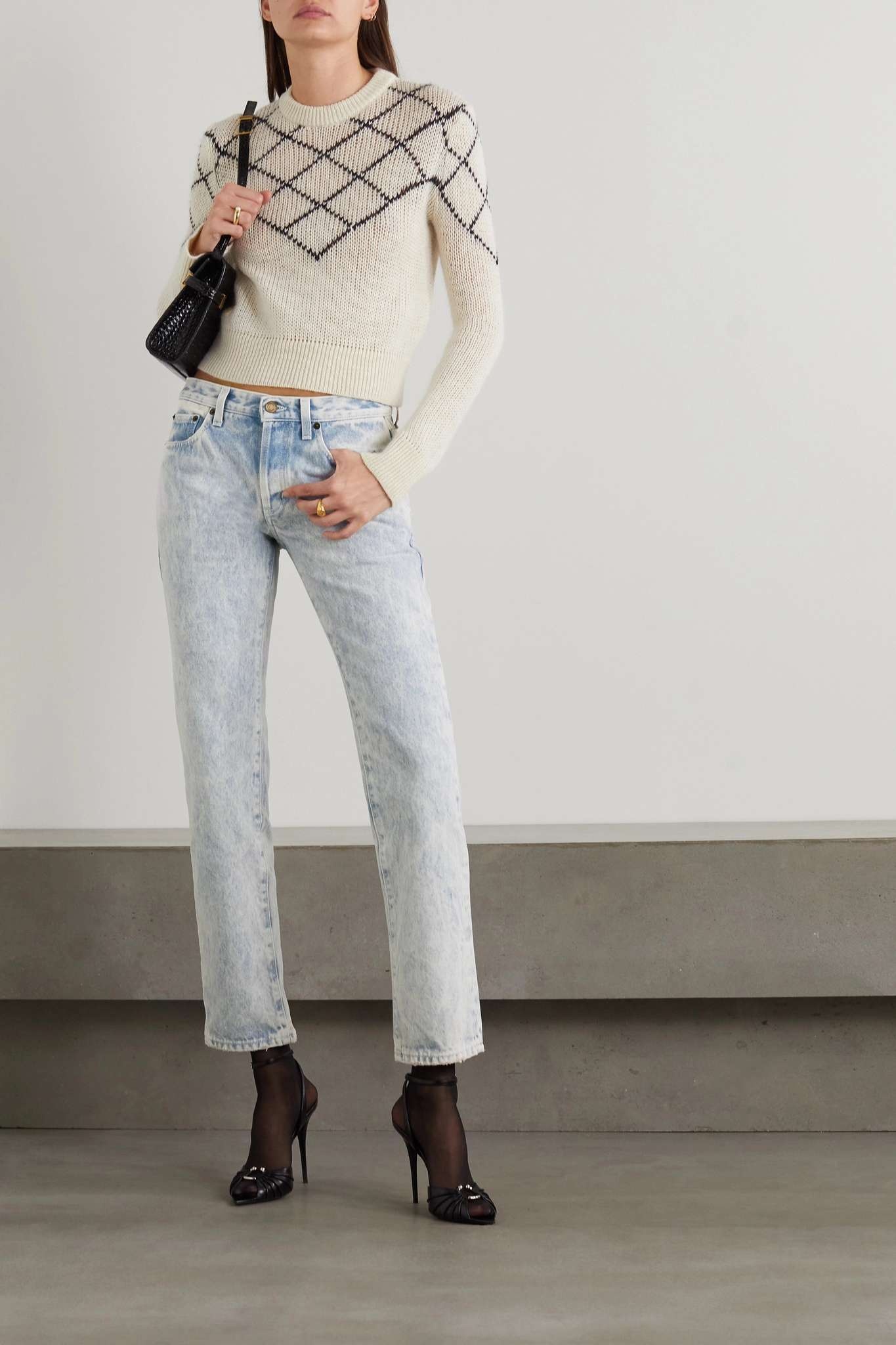 Low-rise straight-leg jeans - 2