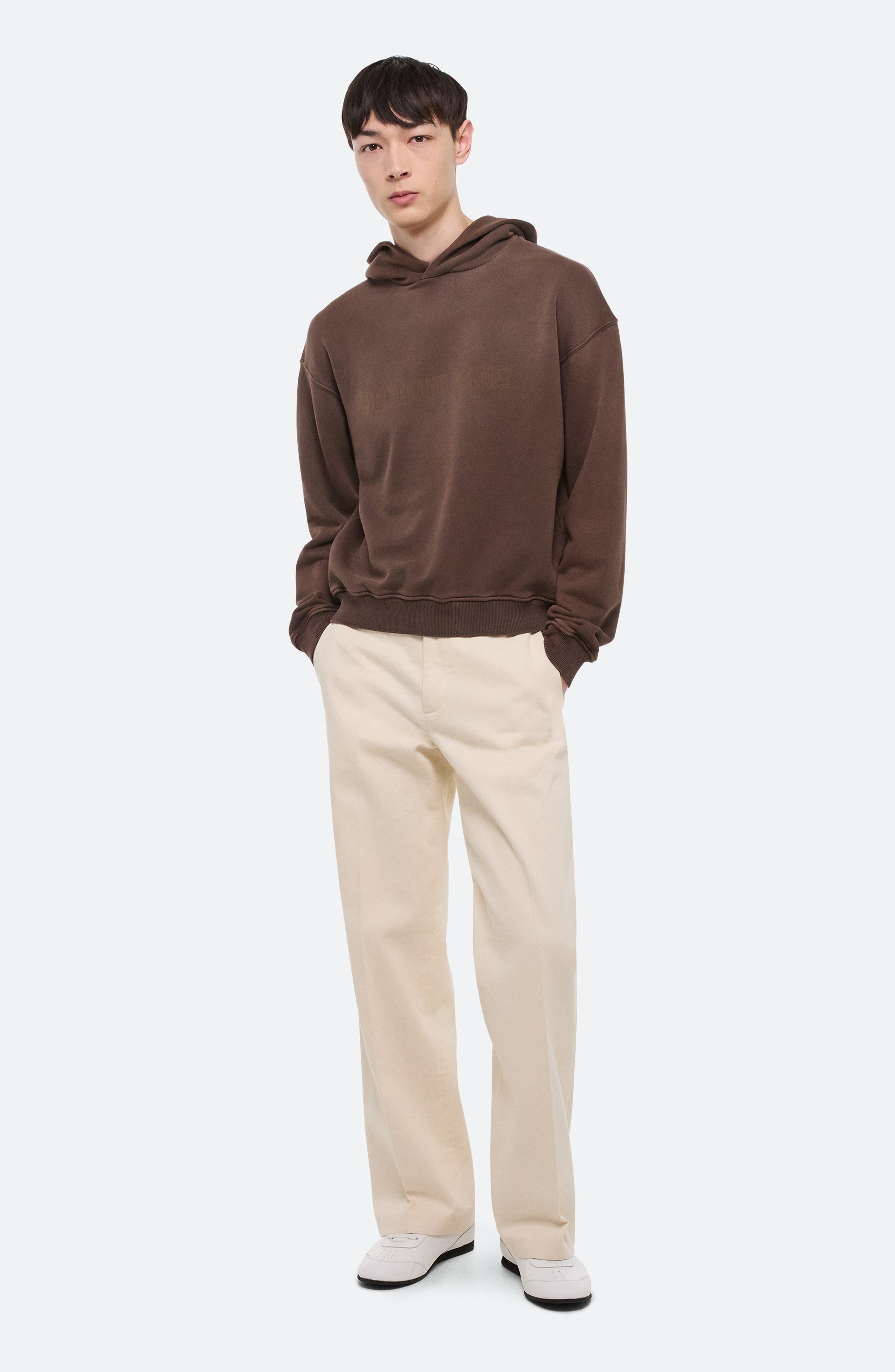 Helmut Lang Lazer Studio Hoodie in Espresso - 7