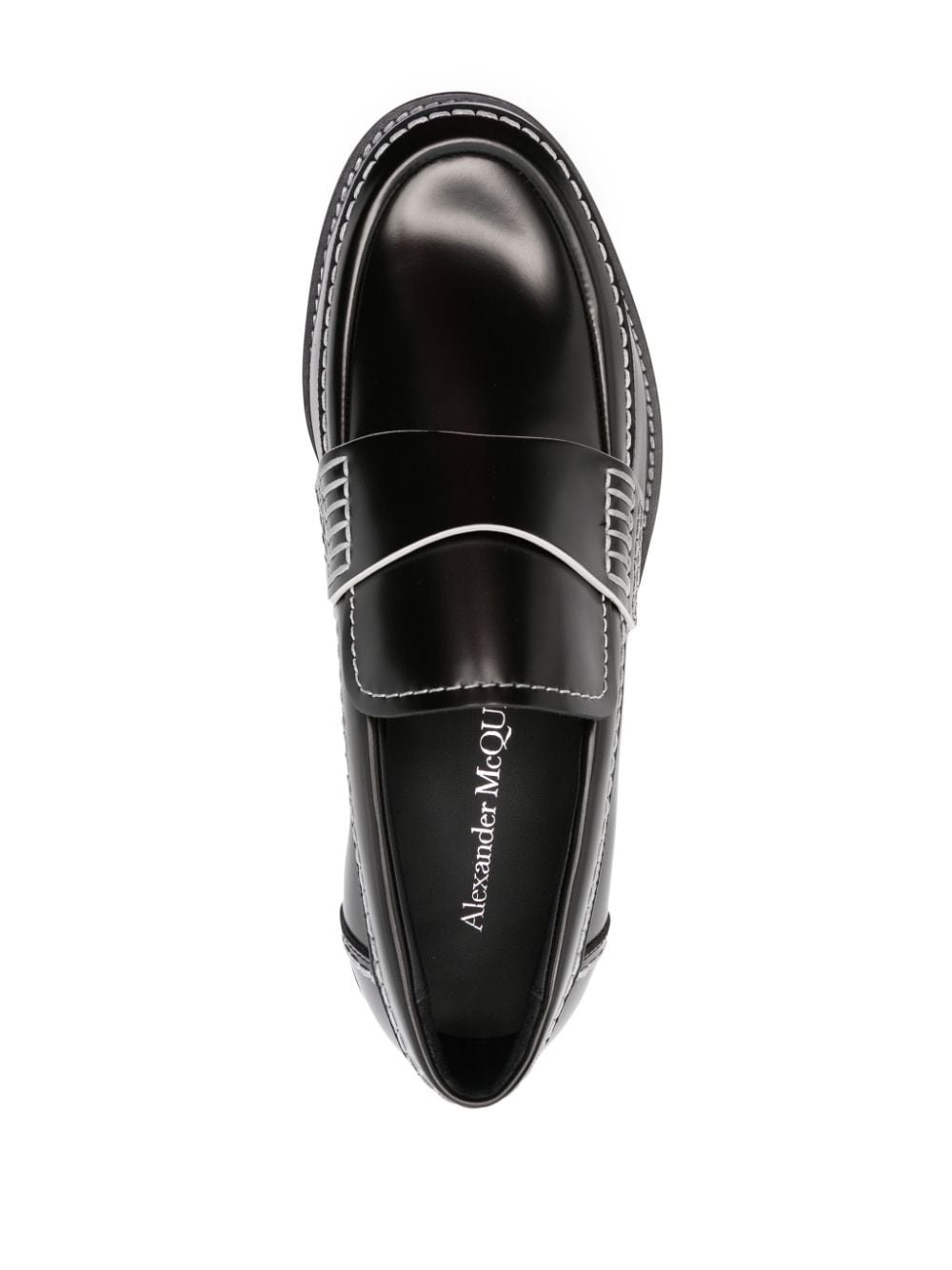 leather loafers - 4